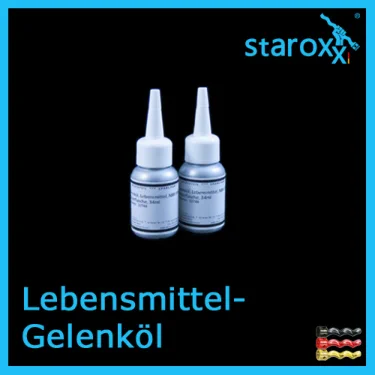 staroxx® Lebensmittel Gelenköl zur Peter Maischepumpe